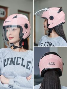 雅迪爱玛小牛3C认证电动车头盔男女电瓶摩托车安全帽四季通用半盔