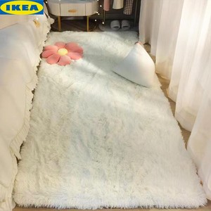 宜家乐地毯卧室床边毯客厅满铺大面积毛毯地垫子家用少女房间北欧