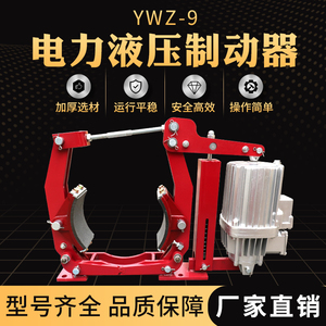 起重机YWZ电力液压制动器100/200/300/400双主梁行车刹车抱闸劲王