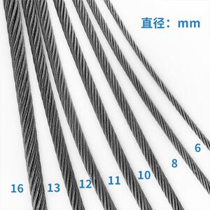 无锡赛福天主机钢绳麻芯限速器 6 8 13 12 10mm 16电梯专用钢丝绳