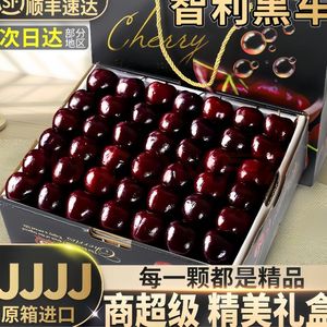 【48小时发货】现货智利进口车厘子原装礼盒2/3/4J大樱桃新鲜水果