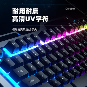 雷蛇官方旗舰真机械茶轴键盘鼠标套装有线电竞游戏专用台式笔记本