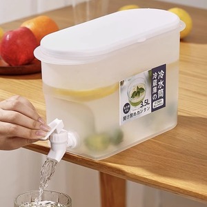 味太太冰箱冷水壶带水龙头超大容量夏天做柠檬果汁茶壶家用凉水壶
