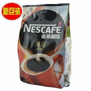 促销包邮 雀巢咖啡醇品500g克补充装无糖黑咖啡颗粒状不含伴餐饮