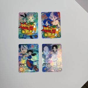 【卡孵卡】 七龙珠 女性四人组 动漫闪卡 卡牌 卡片 特卡 收藏卡