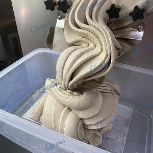 深圳东门奶茶店硬冰淇淋制作设备 DIY硬冰淇淋球 果味硬雪糕机