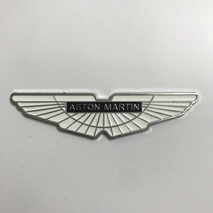 新品阿斯顿马丁AsktonMartin车标金属改装飞行车标贴前标后标侧标