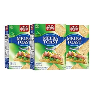 Only Kosher Candy Melba Toast Classic Sesame Kosher Parve