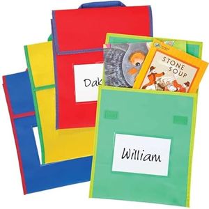 Really Good Stuff - 301472 Store More Medium Book Pouches