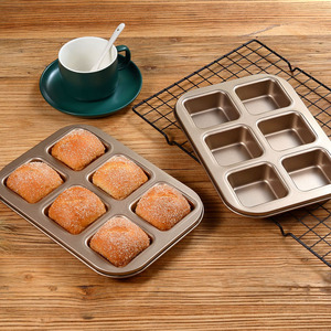 三能12连蛋糕模具甜甜圈6麦芬纸杯9马芬烤箱用小烤盘家用烘焙工具