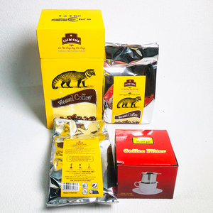 越南代购CAPHECHON咖啡粉炭烧500克滴漏套装猫屎咖啡高端礼盒