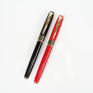 0.5mm金属宝珠笔现货黑色红色圆珠笔商务礼品广告创意签字笔