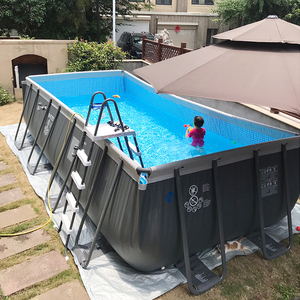 大型成人儿童家用游泳池加厚支架水池户外别墅室内泳池折叠养鱼池
