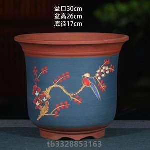 大陶瓷花盆花盆清仓花盆4030cm50大口径以上大陶瓷花瓶种处理
