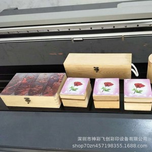 菏泽小型木制工艺品uv平板打印机 DIY个性手机壳3D光油高清印花机