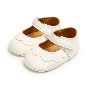 春夏季0-1岁新生婴儿公主小皮鞋3-6-12个月女宝宝学步鞋透气单鞋.
