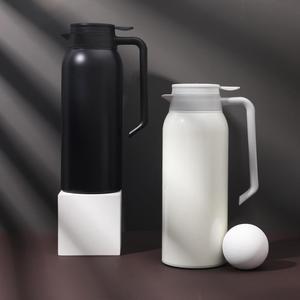 欧式保温水壶316不锈钢家用大容量黑白保温壶暖水壶热水瓶保温瓶