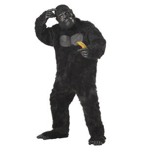 新款电影金刚万圣节黑猩猩衣服猿人cosplay服装成人大表演服酒吧