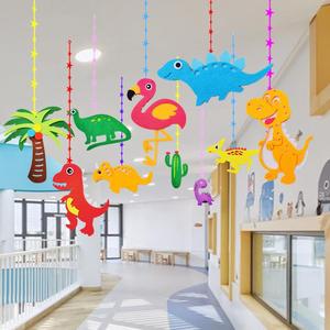 幼儿园装饰品教室走廊环境布置创意空中吊饰儿童房海洋风挂饰材料