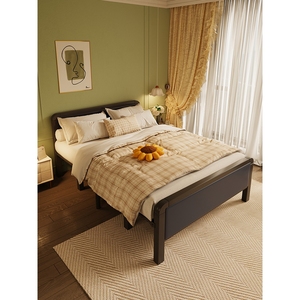 IKEA宜家折叠床单人家用1米2简易成人宿舍出租房双人铁架床便携硬