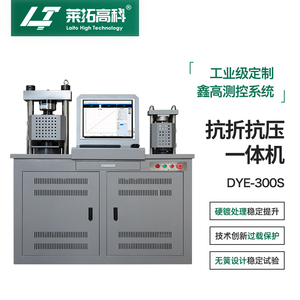 新标准DYE-300S水泥胶砂抗折抗压一体机胶砂强度试验压力机