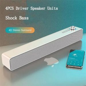 Blue tooth Subwoofer Soundbar TV Audio Echo Wall Computer Sp