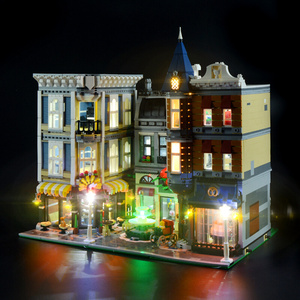 Yeabricks compatible with LEGO Street View Assembly Square