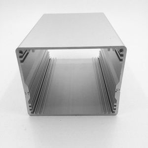 网红铝合金外壳线路板功放机壳机箱diy盒子仪表电源壳体铝壳铝盒9