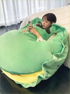 乌龟壳抱枕可穿戴公仔睡觉睡袋玩偶毛绒巨型懒人人穿超大龟壳沙发