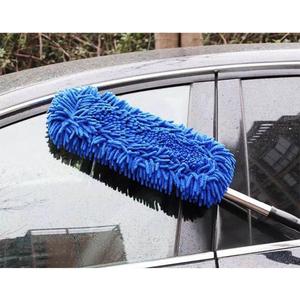 汽车清洁刷子除尘掸子洗车小拖把车用软毛长柄伸缩擦车车内玻璃