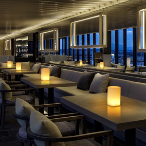 酒吧桌灯室外西餐厅创意氛围灯充电清吧咖啡厅桌面装饰暖光灯LED