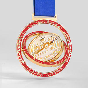 金属奖牌定制定做高档冠军挂牌创意五角星马拉松比赛荣誉奖章勋章