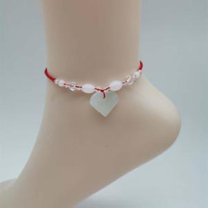 The year of this life hand woven jade red rope anklet rope