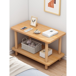 IKEA宜家床头柜现代简约小型床头桌简易实木床头小桌子创意迷你卧
