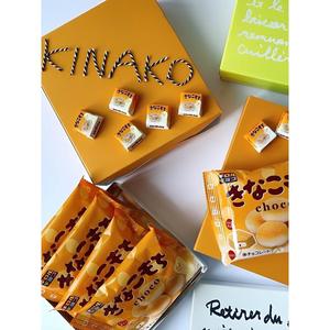 日本进口零食松尾 黄豆粉QQ年糕夹心糯米糍巧克力袋装小包口袋装