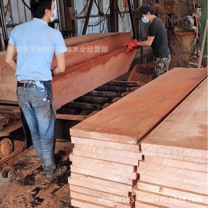 沙比利原木 板材 木料 乌檀 金丝檀木 木板 菜板 沙比利木材