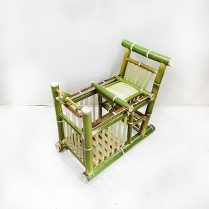 特色宝宝餐椅竹椅天然手工竹品制多功能儿童餐椅学站椅两用竹椅子