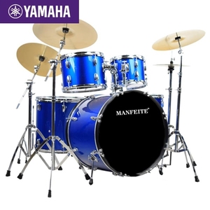 Yamaha/雅马哈西洋打击乐器成人架子鼓爵士鼓5鼓234鑔初学儿童入