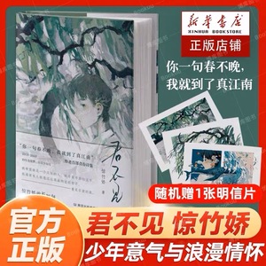 君不见 惊竹娇著 S部青春诗集 少年意气与浪漫情怀现当代文学书籍