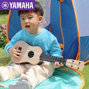 YAMAHA雅马哈儿童小吉他玩具女孩初学者可弹奏乐器小提琴乌克丽丽