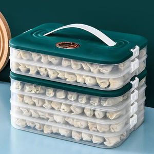 新疆包邮食品级饺子盒冷冻盒专用家用水饺混沌盒冰箱鸡蛋保鲜馄饨