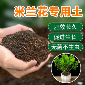米兰花专用土种养兰花营养土盆栽养花土壤种植土培养肥土有机肥料