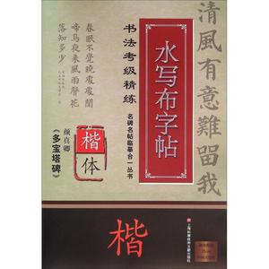 颜真卿《多宝塔碑》 施志伟 编著【正版库存书】［正版库存］