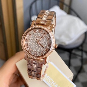 新款 Michael Kors MK手表 满天星镶钻小表盘休闲女士腕表 MK3776