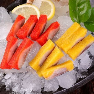 希鲮鱼籽刺身西陵鱼籽鱼刺身寿司料理食材130g条顺丰包邮红黄两色