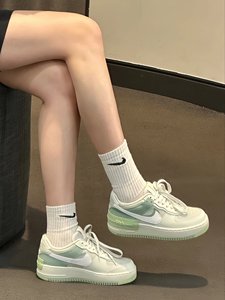 Nike耐克Air Force 1 Low Shadow空军一号简约清新女子款低帮板鞋