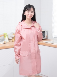 围裙女家用厨房2022新款时尚防水罩衣大人防油修身可爱长袖工作服