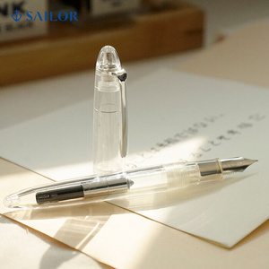 SAILOR写乐11-9924-300白幽灵透明示范钢笔透明MF