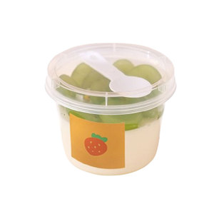布杯丁杯子次性带盖双皮奶专用果一冻甜品碗酸奶杯冻打包装盒慕斯