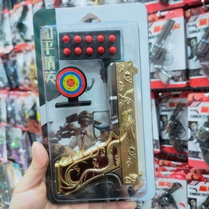 海绵软子弹动漫模型枪可拉栓合金玩具 动漫游戏周边合金金属软子